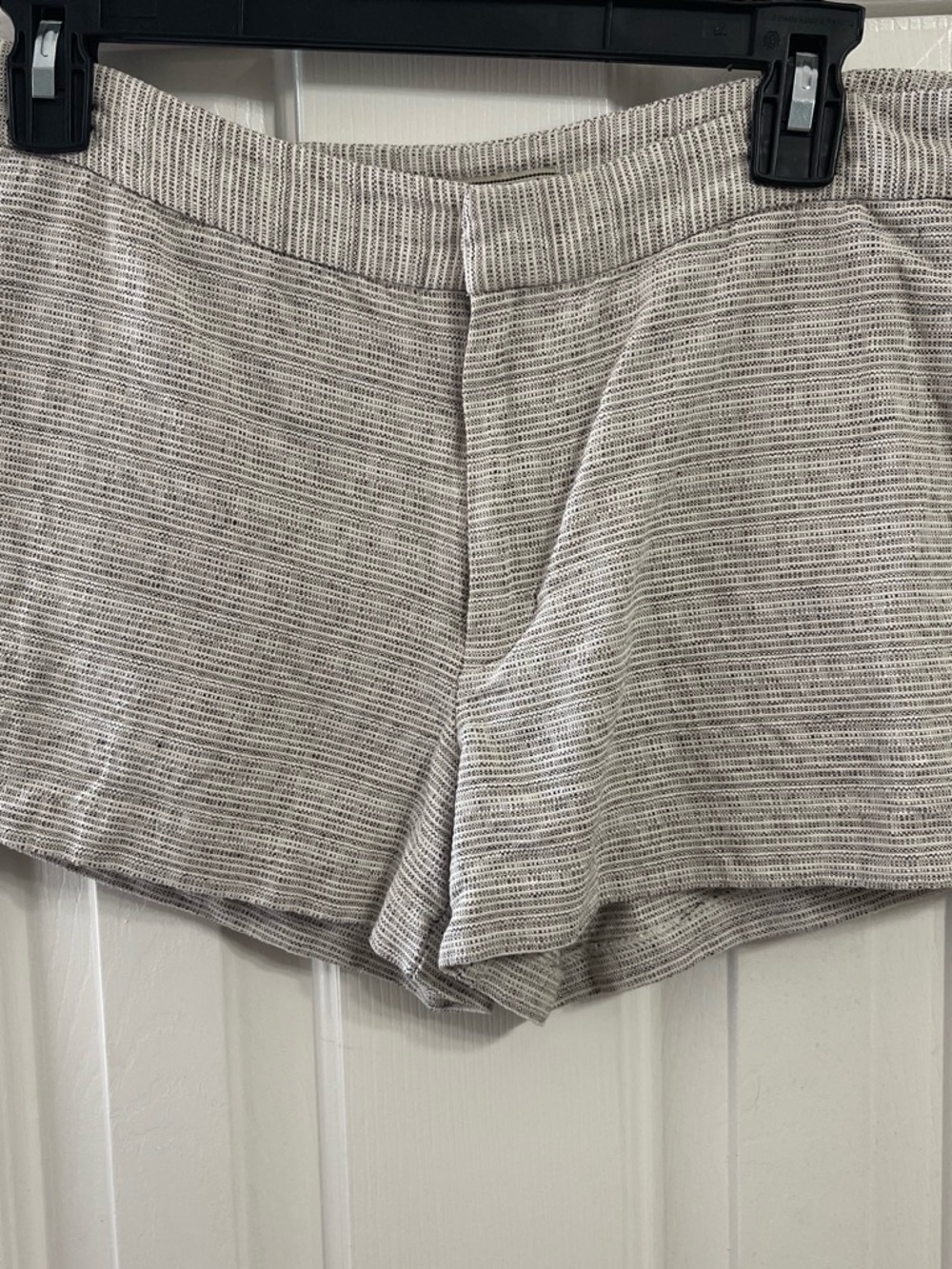 Lucky Brand Neutral Striped High Waisted Women's Shorts